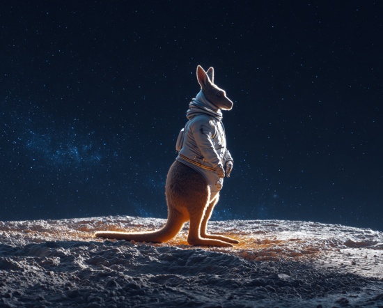 kangaroo-in-space